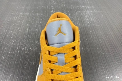  DC0774- EyeCatching 9217 Jordan Low (Women's) 90 Chutney Cement Grey 1 Air 0703